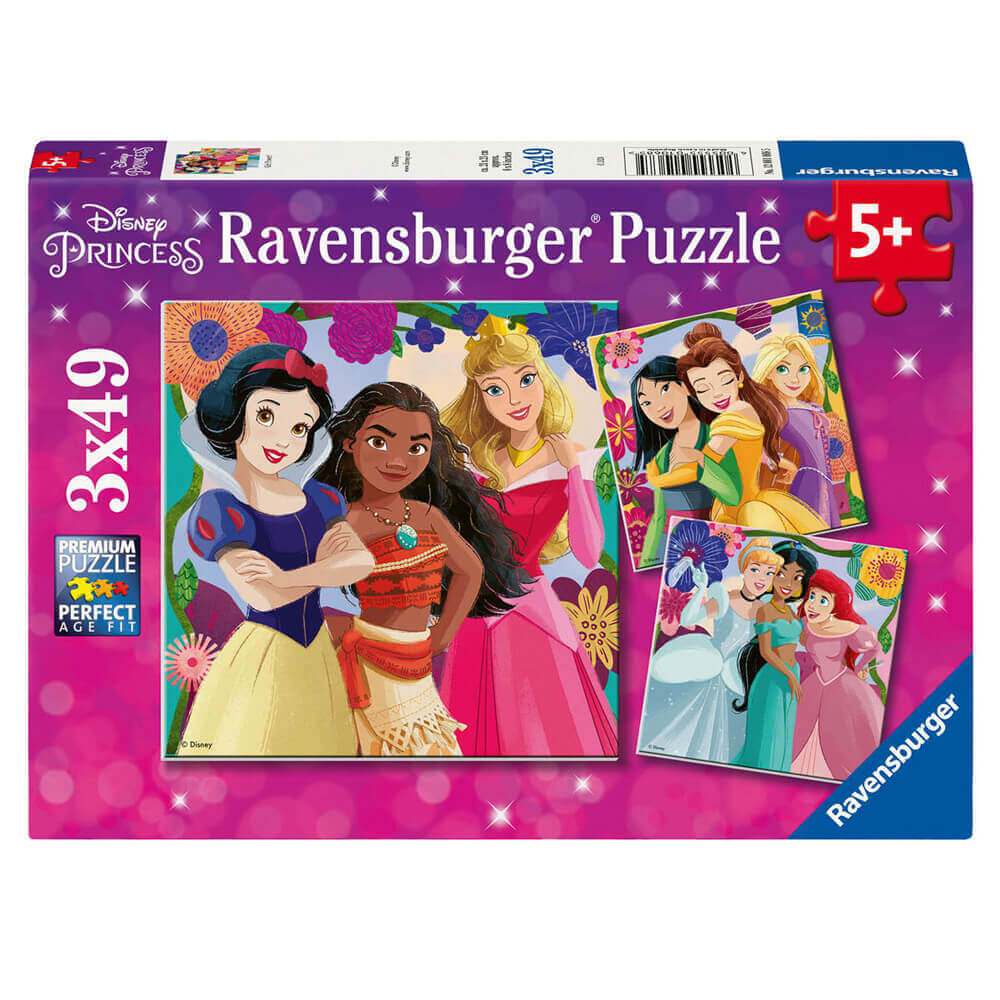 Ravensburger Disney Princess - 3x49pc Jigsaw